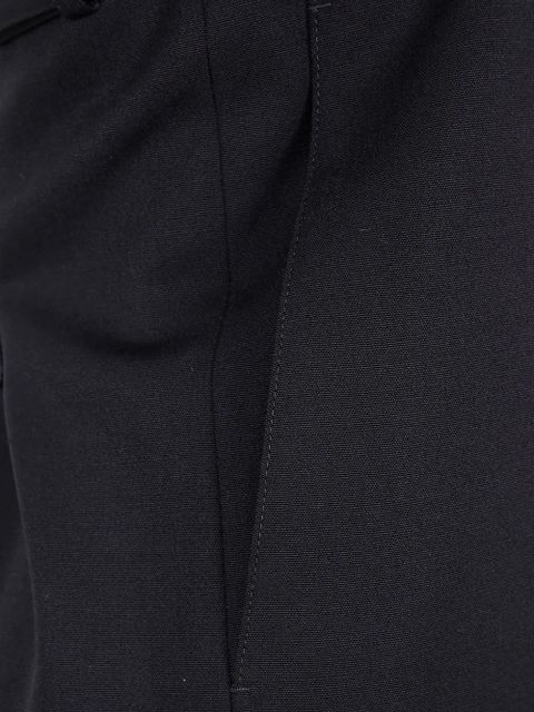 Jean Paul Gaultier leather-trimmed jumpsuit - Black