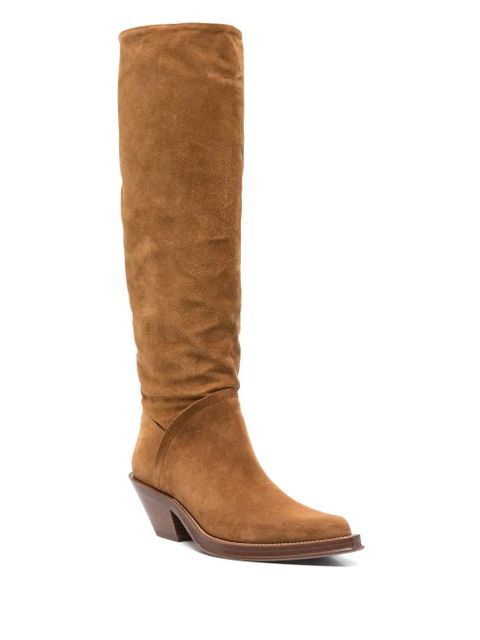 Gabriela Hearst 70mm Camero boots - Brown