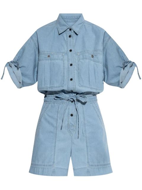 MARANT ÉTOILE Vally playsuit - Blue
