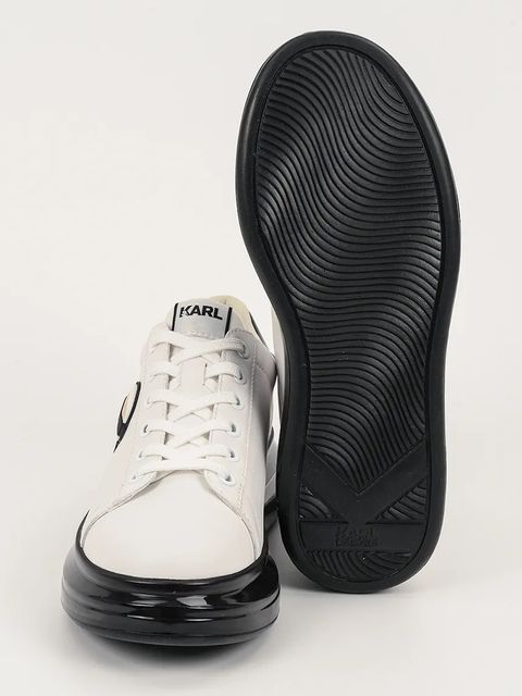 Karl Lagerfeld sneakersy skórzane KAPRI KUSHION kolor biały KL62630N