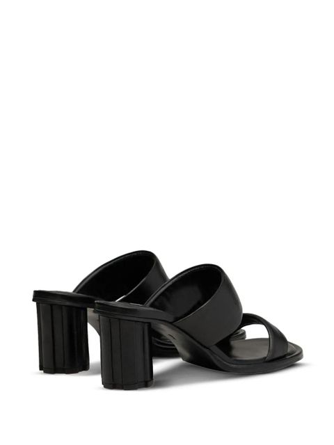 AMI Paris Piano sandals - Black