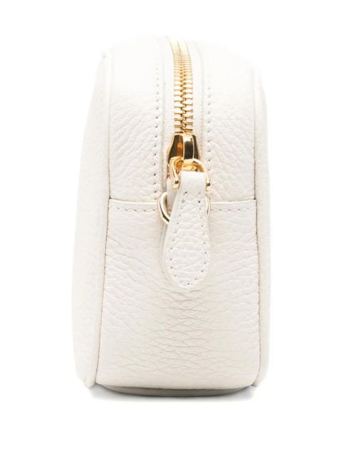 Prada logo plaque satchel - White