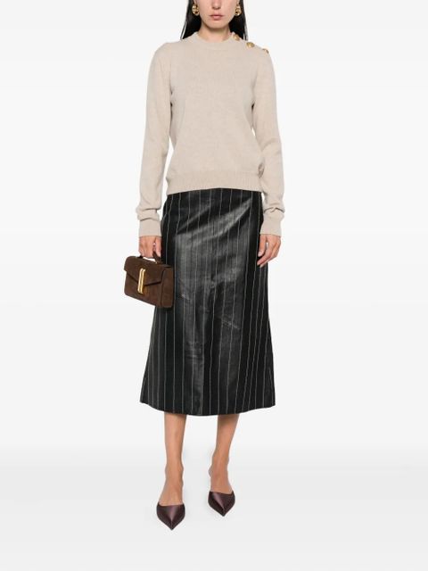 Balmain ribbed sweater - Neutrals - zdjęcie produktu nr 2