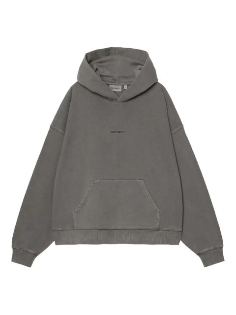 Carhartt WIP Benton cotton hoodie - Grey - zdjęcie produktu nr 1
