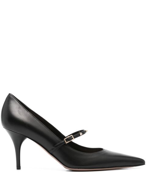 Valentino Garavani 80mm Rockstud-embellished pumps - Black - zdjęcie produktu nr 1