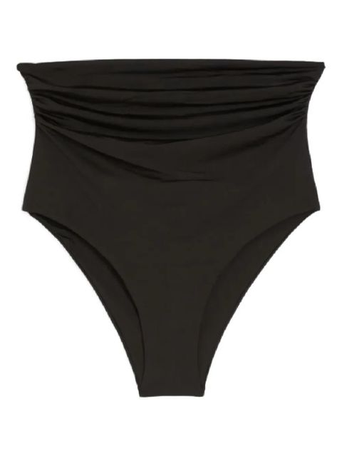 Max Mara high-waisted charm Salli bikini bottoms - Black