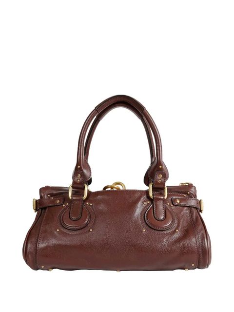 Chloé Paddington leather shoulder bag - Brown