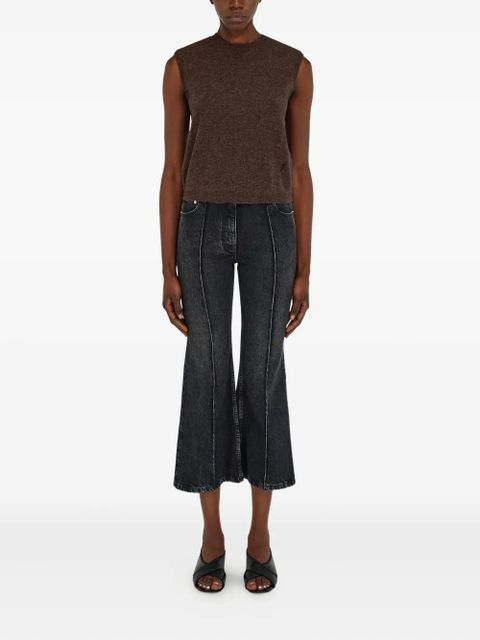 Ferragamo sleeveless top - Brown - zdjęcie produktu nr 2