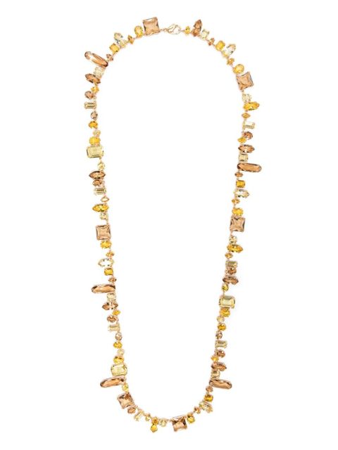 Swarovski crystal-embellished necklace - Gold - zdjęcie produktu nr 1