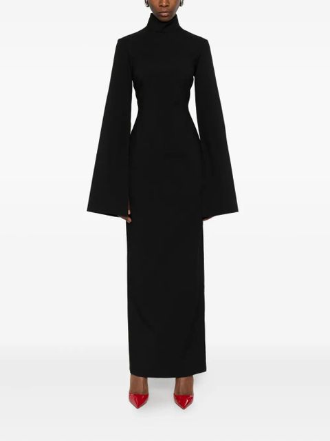 Solace London Josefine long-sleeve maxi dress - Black - zdjęcie produktu nr 2