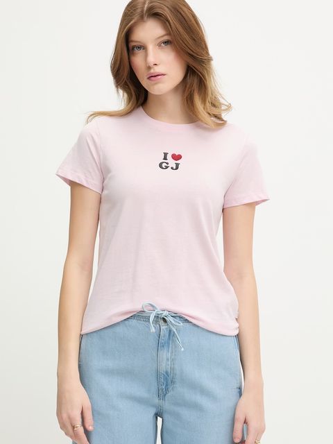Guess Jeans t-shirt damski bawełniany - zdjęcie produktu nr 2
