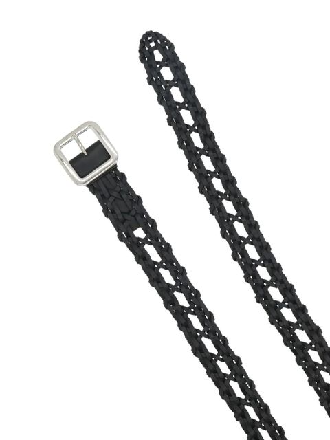 Jil Sander braided belt - Black