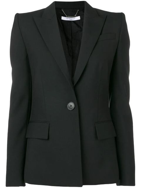 Givenchy single-breasted blazer - Black - zdjęcie produktu nr 1