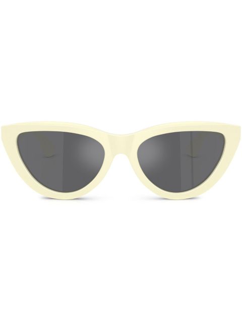 Burberry Eyewear pilot-frame sunglasses - Yellow - zdjęcie produktu nr 1