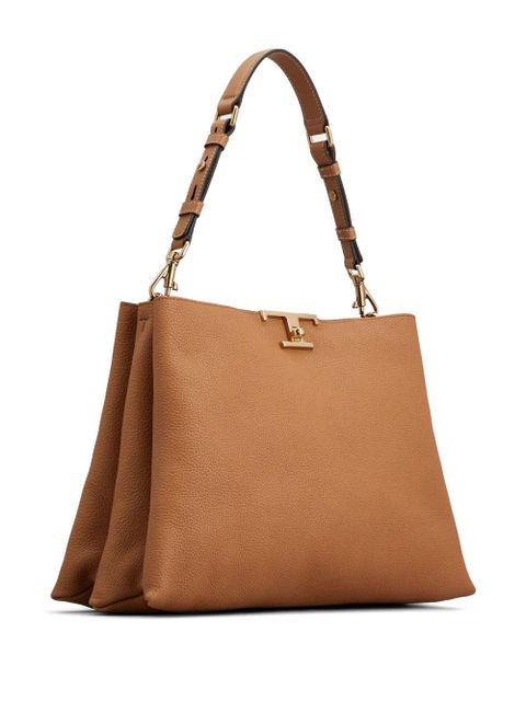 Tod's medium T Timeless leather tote bag - Brown - zdjęcie produktu nr 2