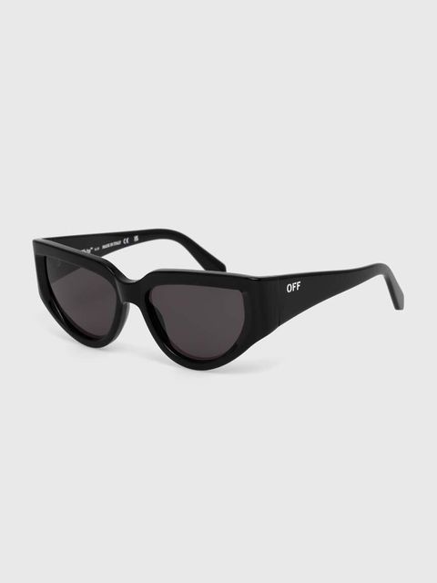 Off-White okulary przeciwsłoneczne kolor czarny OERI116_551007 - zdjęcie produktu nr 1