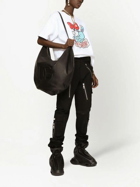 Dolce & Gabbana graphic-print short-sleeved T-shirt - White - zdjęcie produktu nr 2