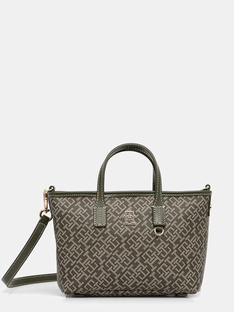 Tommy Hilfiger torebka kolor zielony AW0AW17717