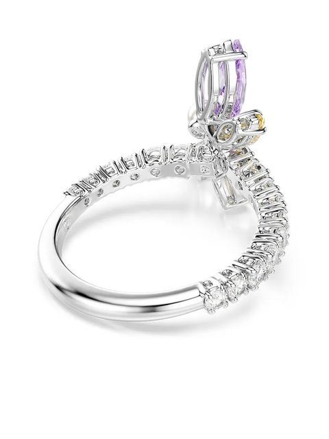 Swarovski pierścionek damski metalowy z cyrkonią Ariana Grande x Swarovski - zdjęcie produktu nr 1