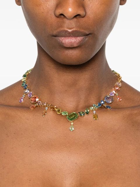 Swarovski mixed-cuts necklace - Gold - zdjęcie produktu nr 2