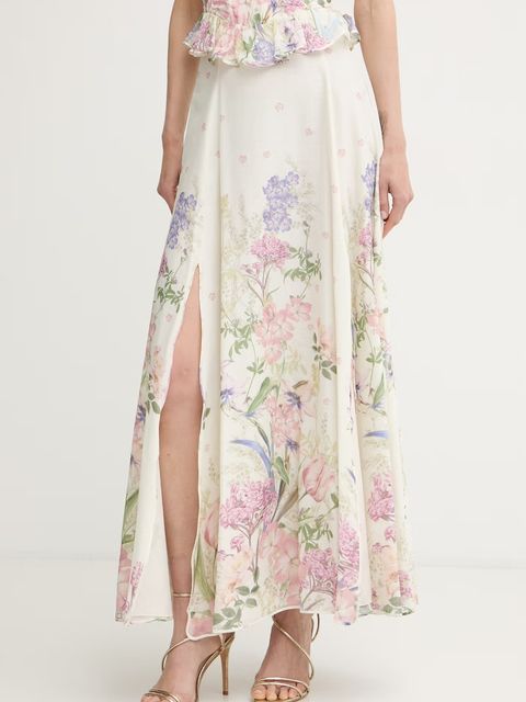 Charo Ruiz Ibiza spódnica z rozcięciem z bawełną Ventine - zdjęcie produktu nr 1