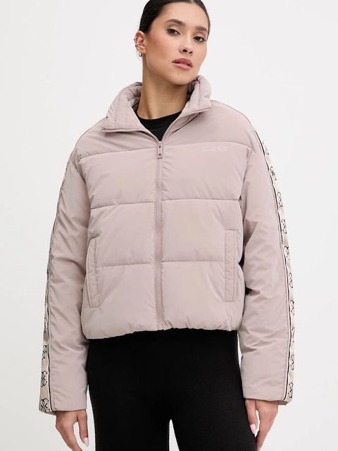 Guess kurtka kolor różowy zimowa V5BL11 WGYC2 - zdjęcie produktu nr 1