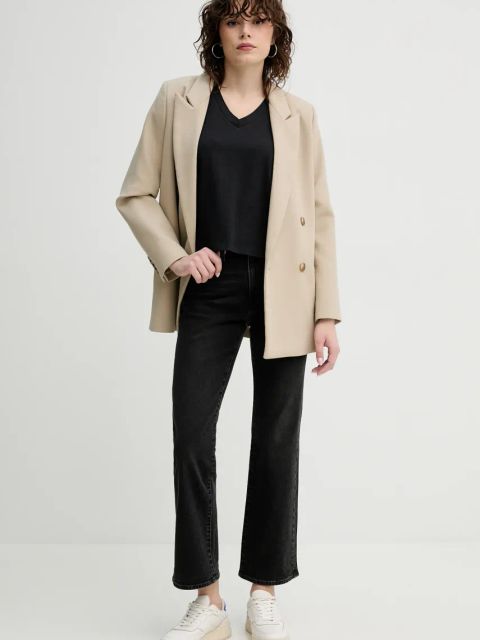 Levi's jeansy 725 AUTHENTIC KICK BOOT damskie high waist 001W1