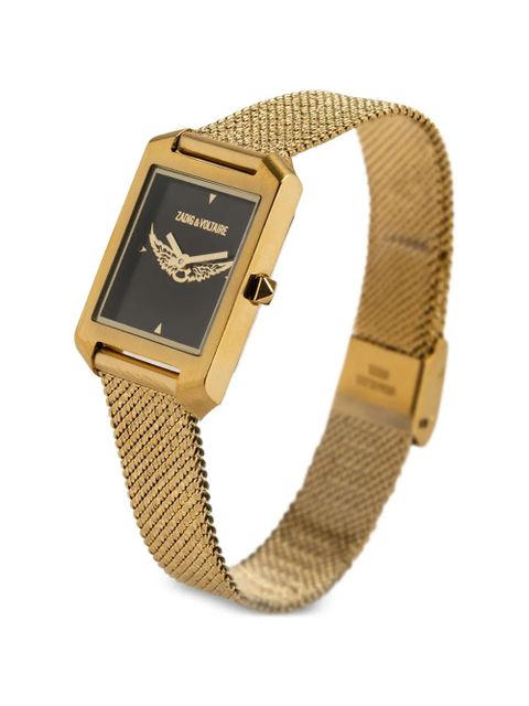 Zadig&Voltaire Voltaire Wings gold watch - Black
