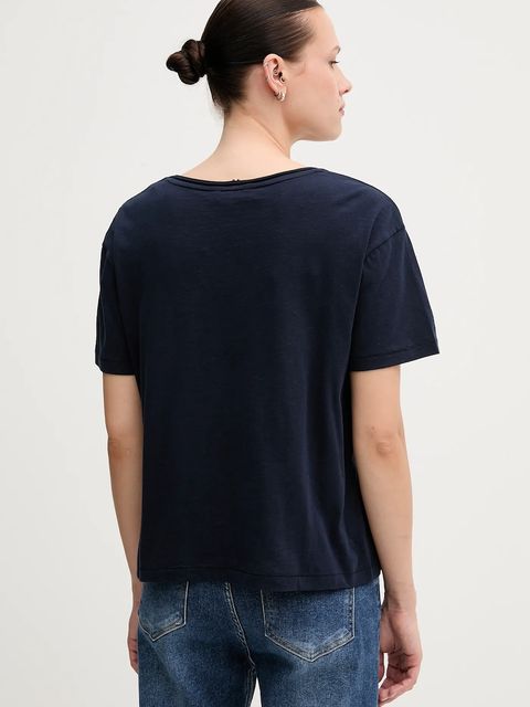 Tommy Hilfiger t-shirt bawełniany - zdjęcie produktu nr 2
