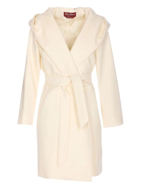 Max Mara Newmang hooded belted coat - Neutrals - zdjęcie produktu nr 1