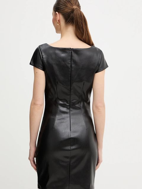 Guess sukienka ALIENOR kolor czarny mini prosta W5BK55 WGIK0