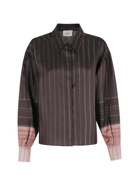 Alysi striped shirt - Brown - zdjęcie produktu nr 1