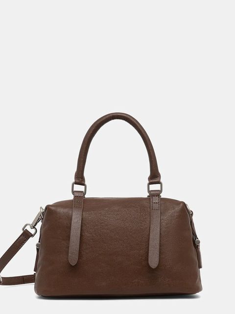 Answear.LAB torebka skórzana kolor brązowy - zdjęcie produktu nr 1