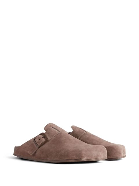 Balenciaga Sunday suede mules - Brown - zdjęcie produktu nr 2