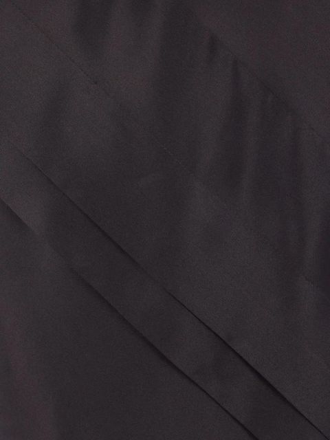 Saint Laurent layered satin dress - Black - zdjęcie produktu nr 2