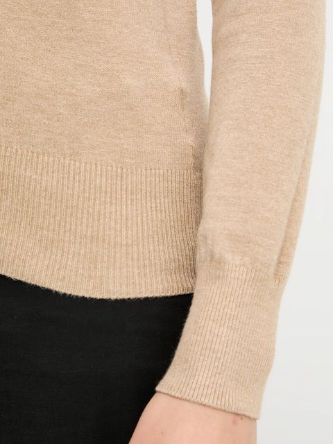 Answear.LAB sweter z kaszmirem damski kolor beżowy