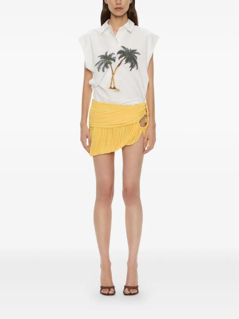 Christopher Esber bubble mini skirt - Yellow - zdjęcie produktu nr 2