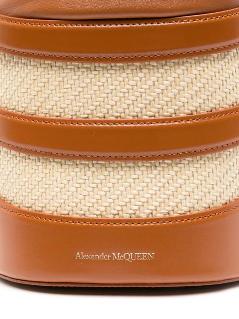 Alexander McQueen Rise bucket bag - Brown