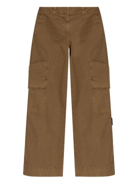 Off-White cargo pocket trousers - Brown - zdjęcie produktu nr 1