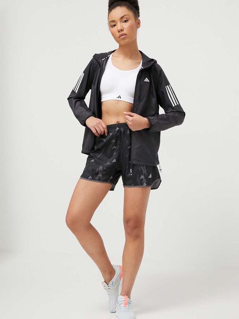 adidas Performance kurtka do biegania Own The Run kolor czarny przejściowa IN1576