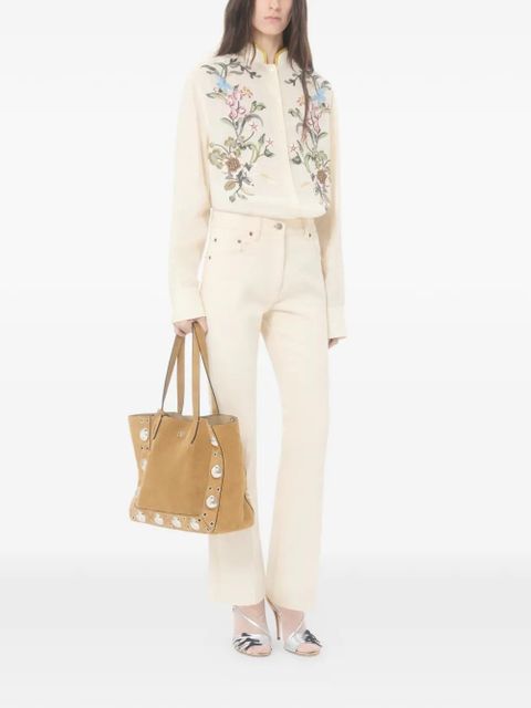 Valentino Garavani v-detail jeans - Neutrals - zdjęcie produktu nr 2