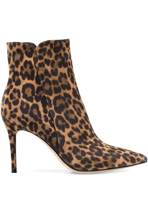 Gianvito Rossi 85mm Levy boots - Brown - zdjęcie produktu nr 1