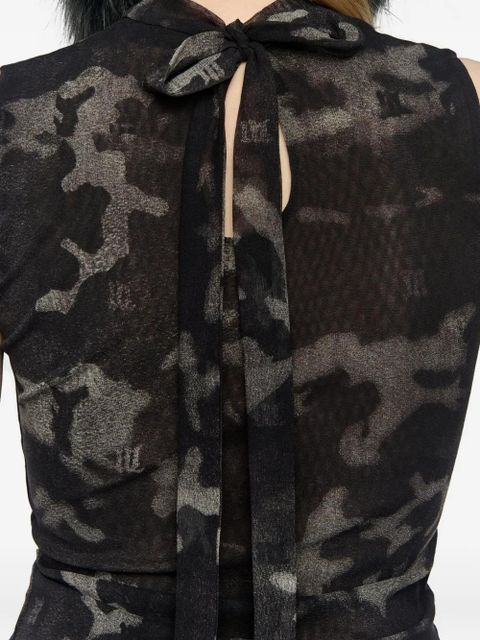 MISBHV camo mesh tank top - Black