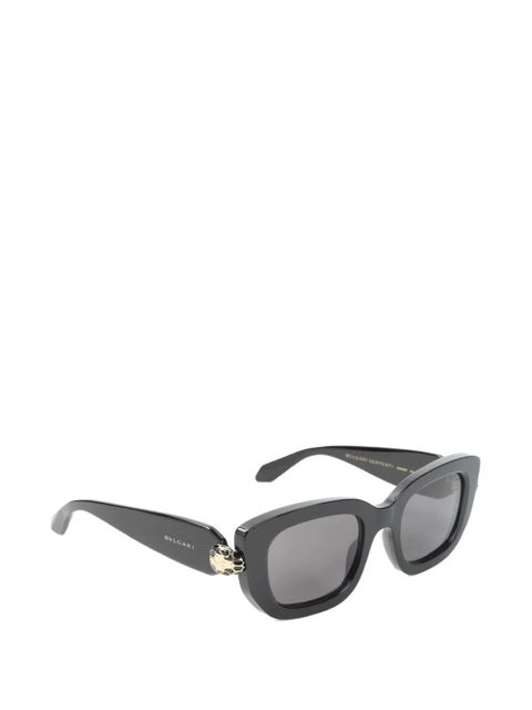 Bvlgari Serpenti square-frame sunglasses - Black - zdjęcie produktu nr 2