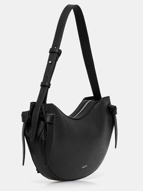 Yuzefi torebka skórzana FORTUNE COOKIE kolor czarny YUZCO-HB-FC-L034