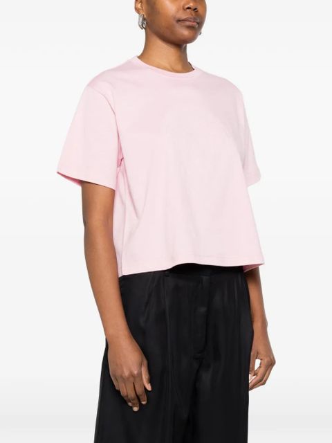 Versace logo-print T-shirt - Pink
