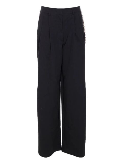 Essentiel Antwerp crystal-embellished high-waisted trousers - Black - zdjęcie produktu nr 1