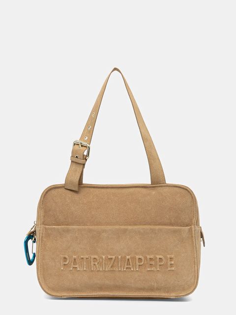 Patrizia Pepe torebka zamszowa - zdjęcie produktu nr 1