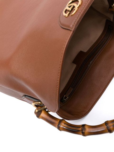 Gucci large Diana tote bag - Brown