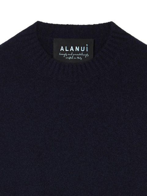 Alanui crew-neck sweater - Blue